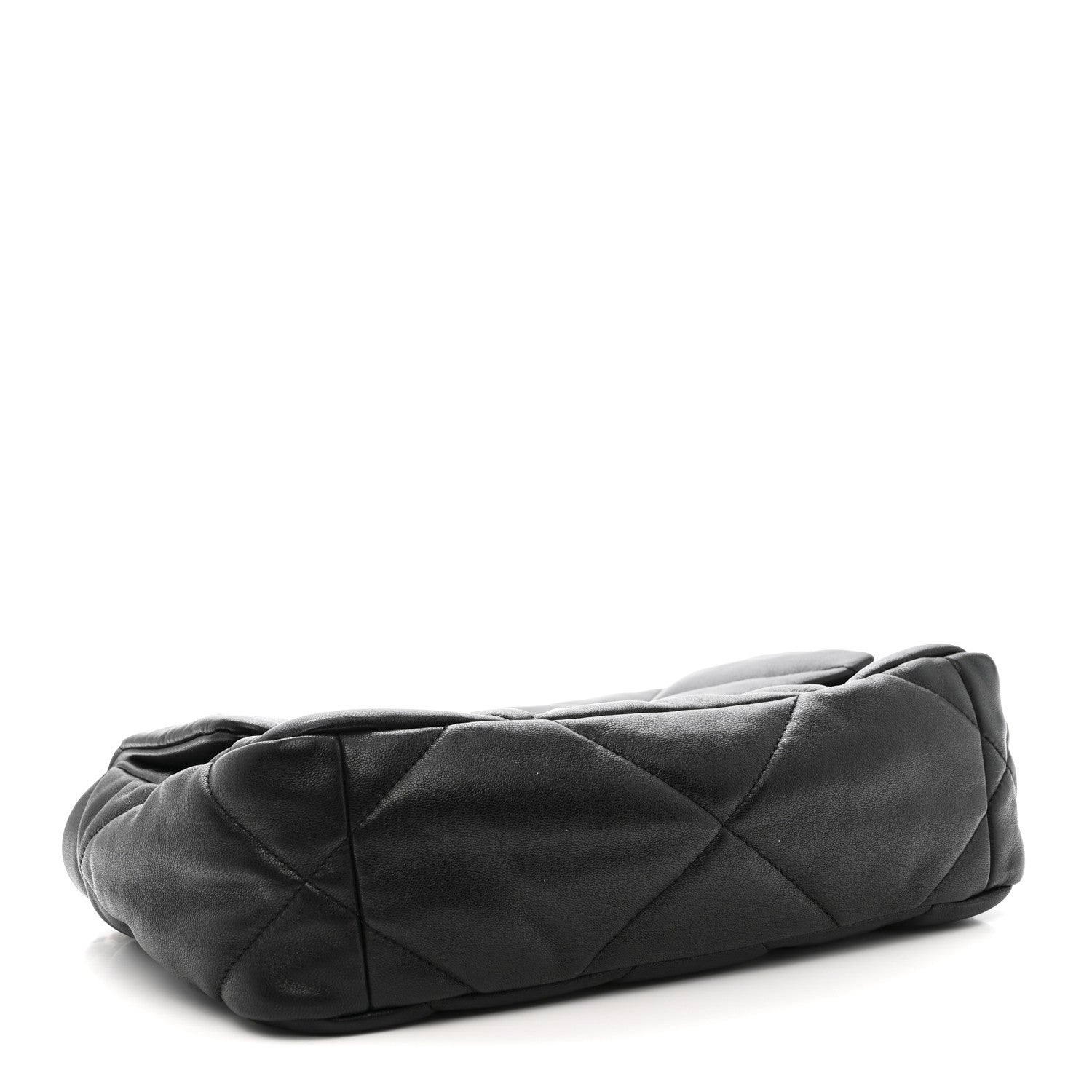 Chanel Lambskin Quilted Medium Chanel 19 Flap Black