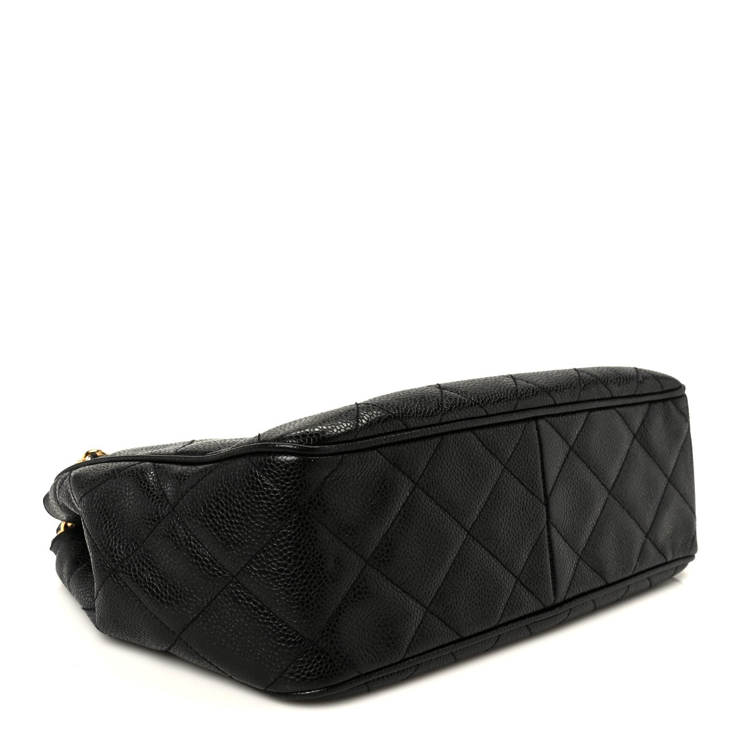 Chanel Caviar Quilted Shoulder Bag Black