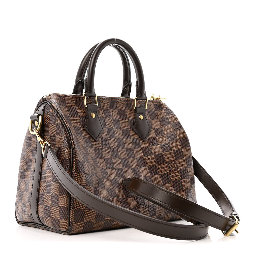 Louis Vuitton Damier Ebene Speedy Bandouliere 25
