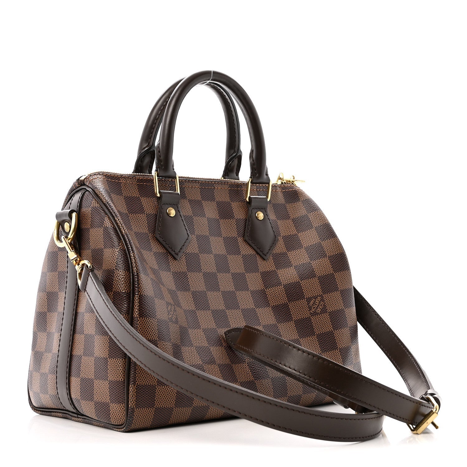 Louis Vuitton Damier Ebene Speedy Bandouliere 25