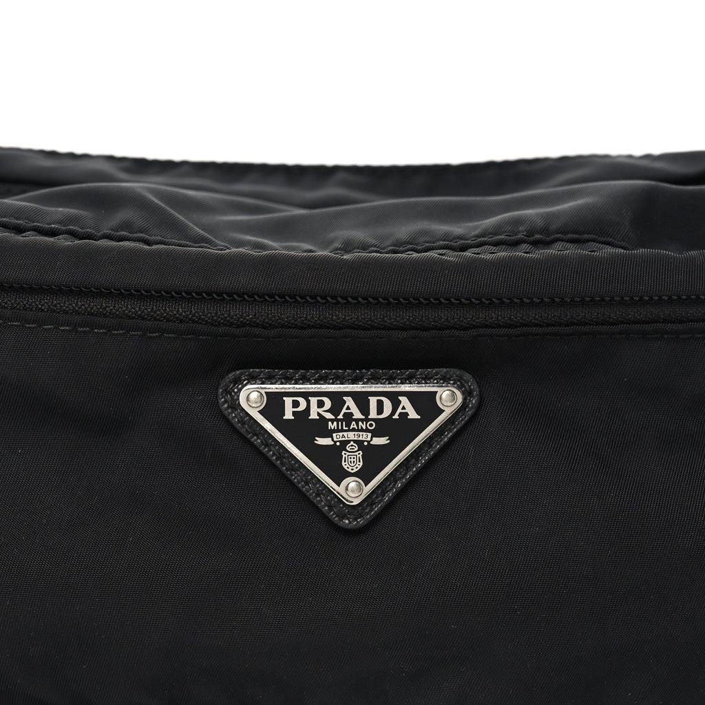 Prada Tessuto Nylon Belt Bag Black