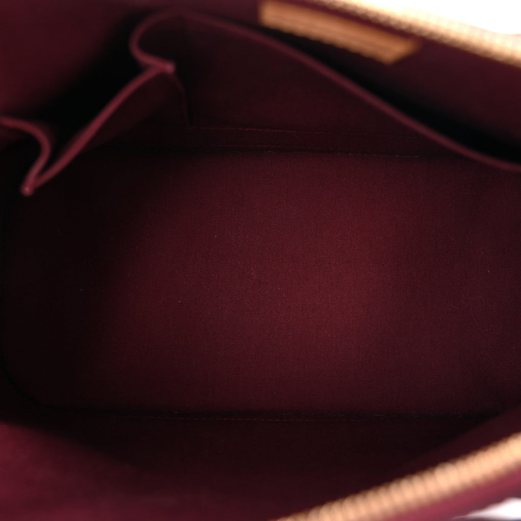 Louis Vuitton Vernis Alma PM Rouge Fauviste