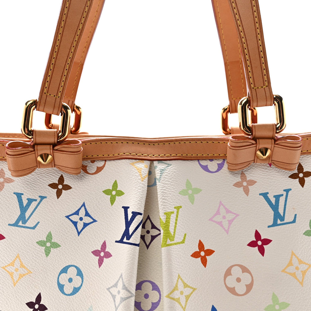 Louis Vuitton Monogram Multicolor Sharleen MM White