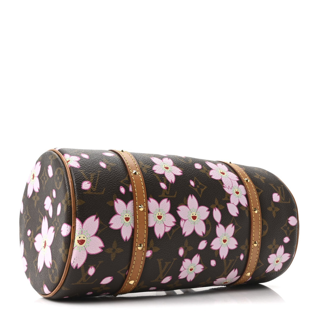 Louis Vuitton Monogram Cherry Blossom Papillon Brown