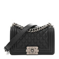 Chanel Caviar Quilted Small Boy Flap Black