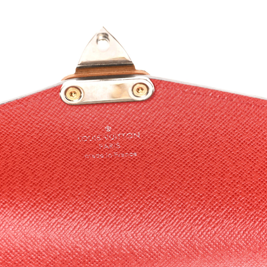 Louis Vuitton Monogram Tribal Mask Chain Wallet Rouge