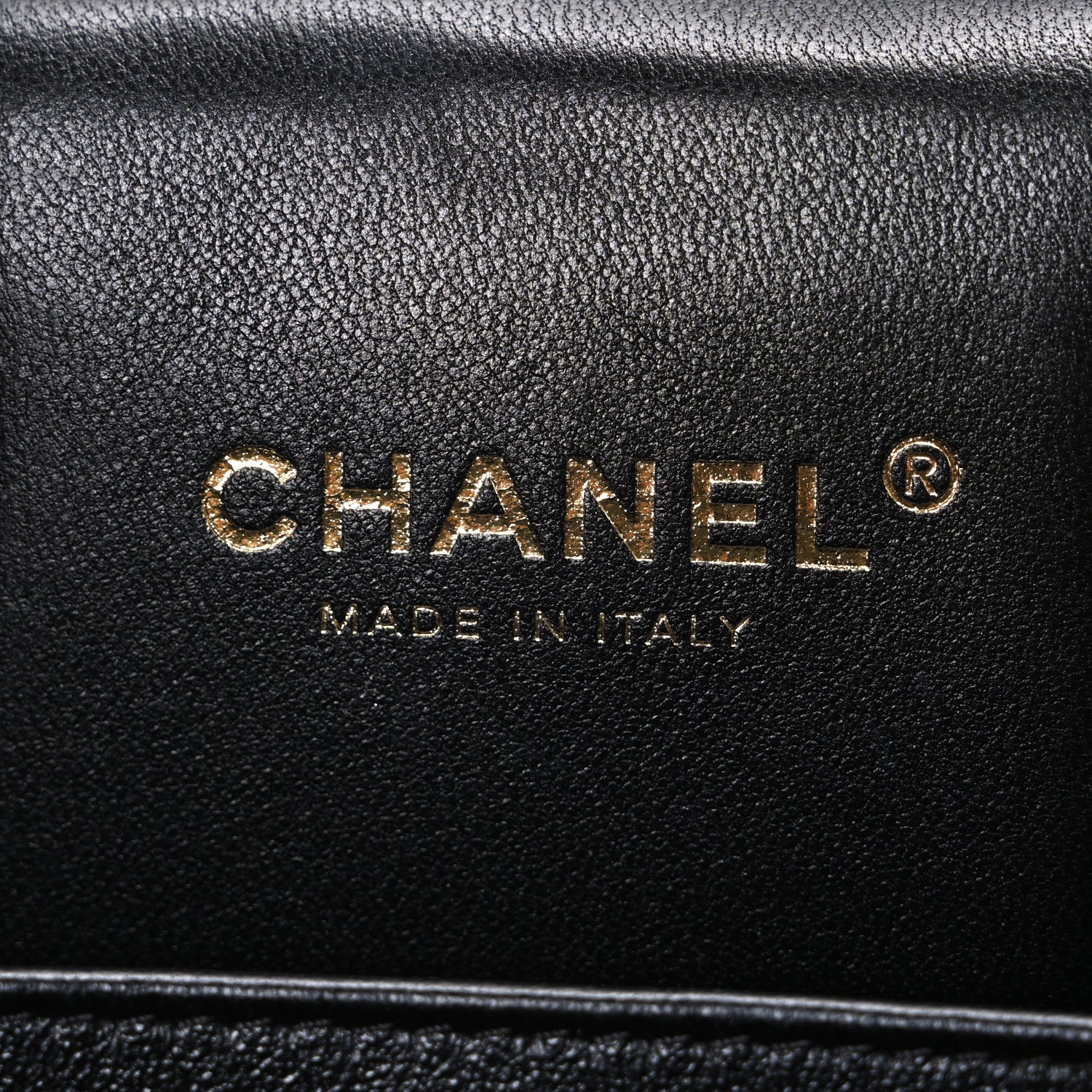 Chanel Caviar Quilted Small CC Vanity Case Black Black