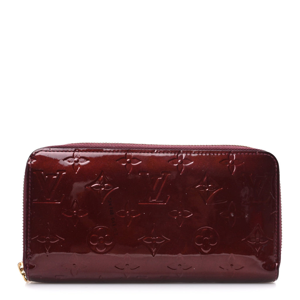 Louis Vuitton Vernis Zippy Wallet Rouge Fauviste
