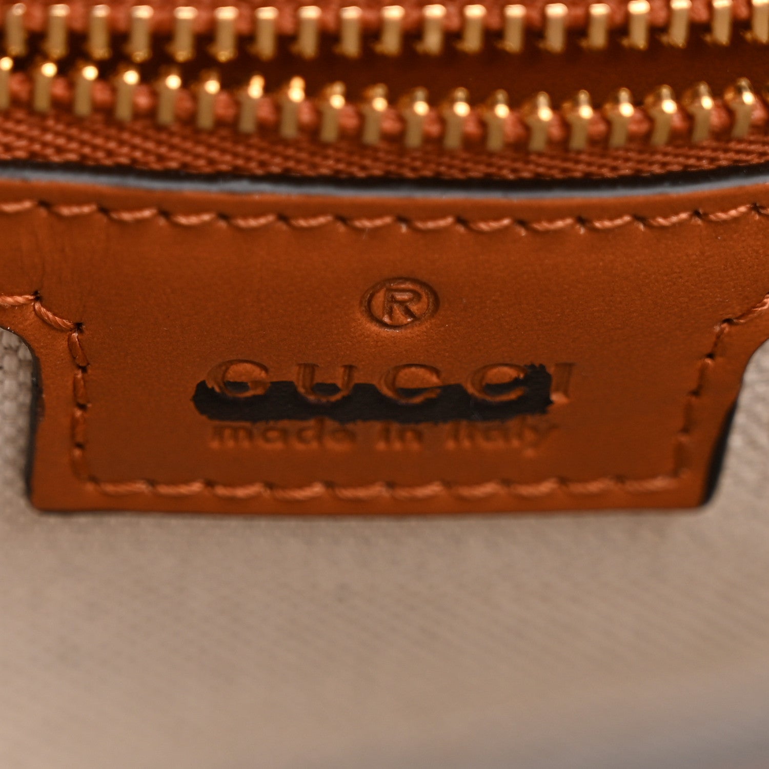 Gucci Tritone Calfskin Small Jackie 1961 Hobo Harness Brown