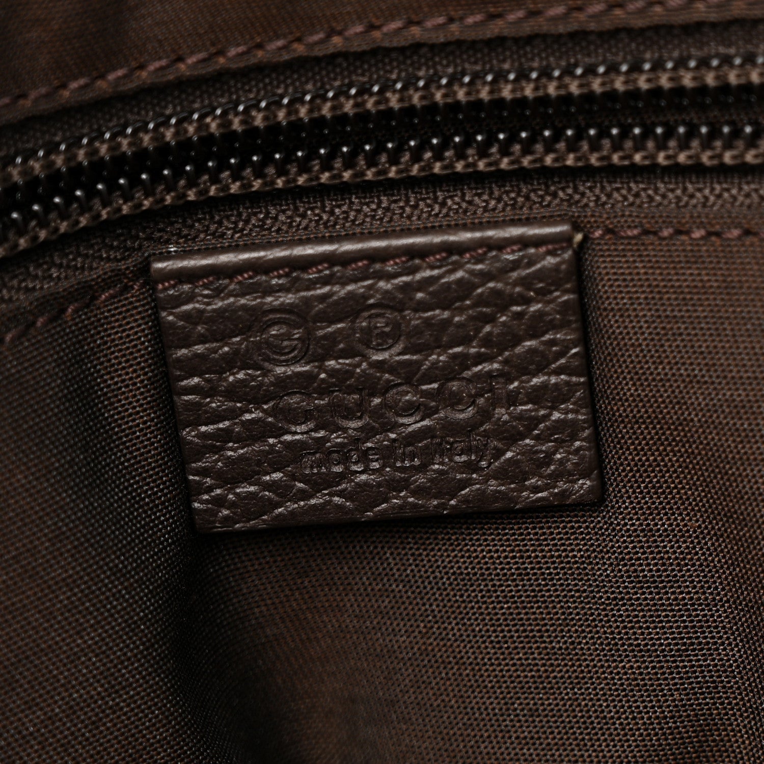 Gucci GG Monogram Large Joy Tote Bag Dark Brown