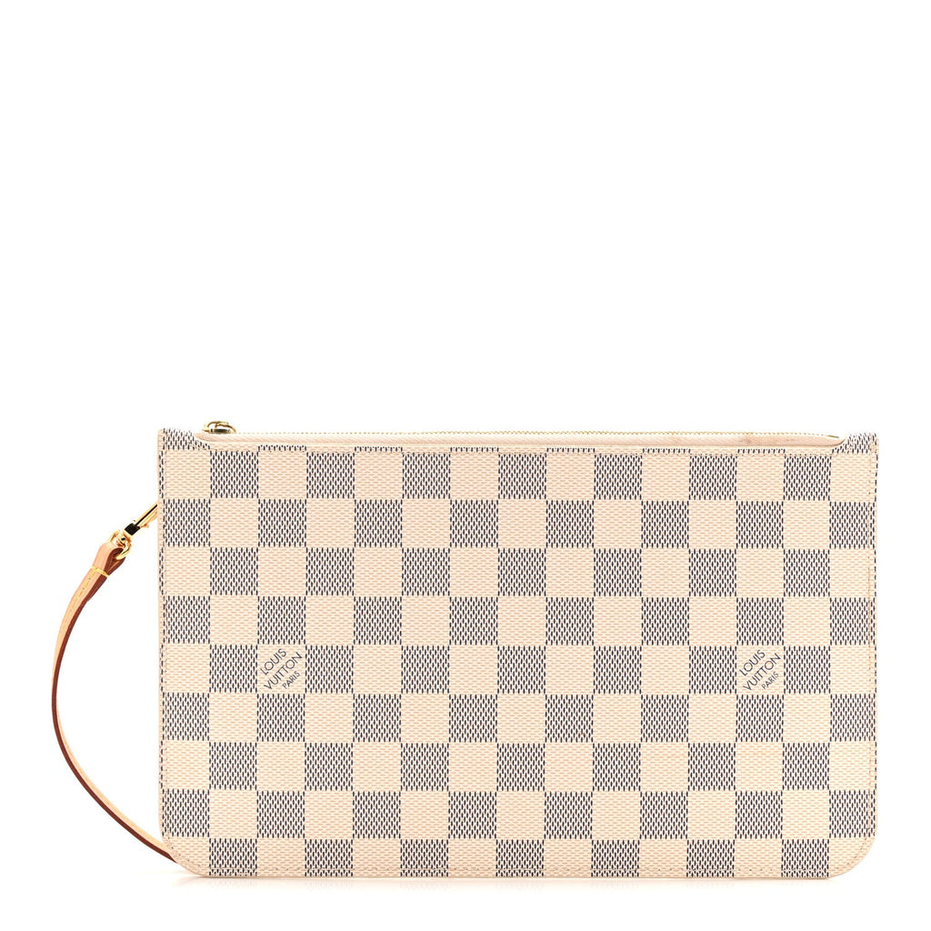 Louis Vuitton Damier Azur Neverfull MM GM Pochette