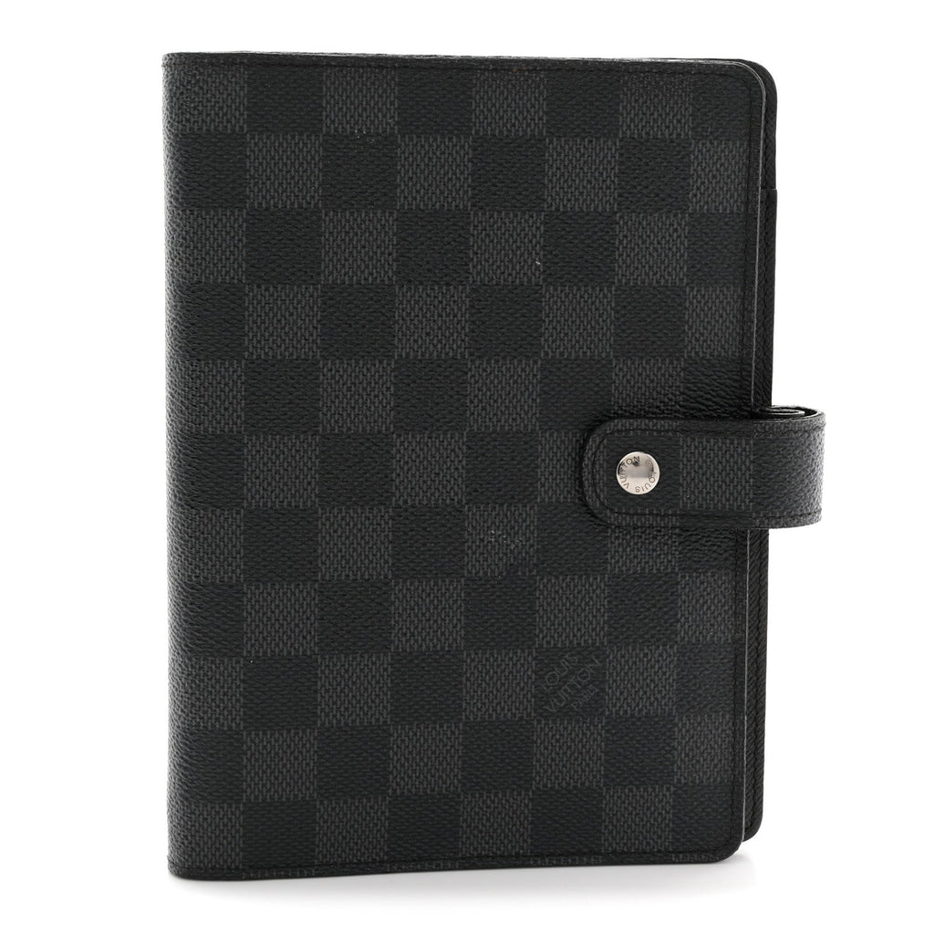 Louis Vuitton Damier Graphite Medium Ring Agenda Cover