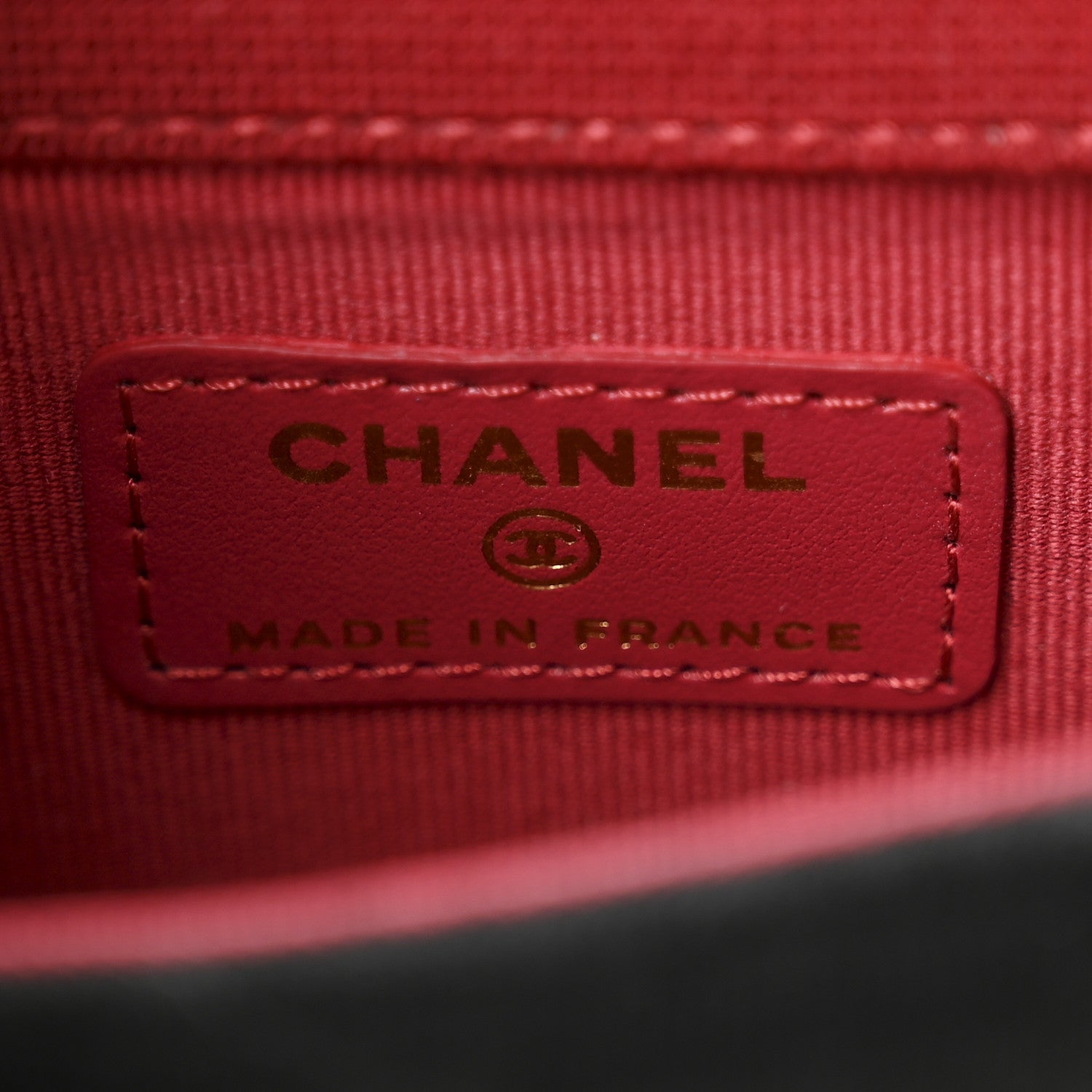 Chanel Jersey Quilted Micro Mini Flap Black