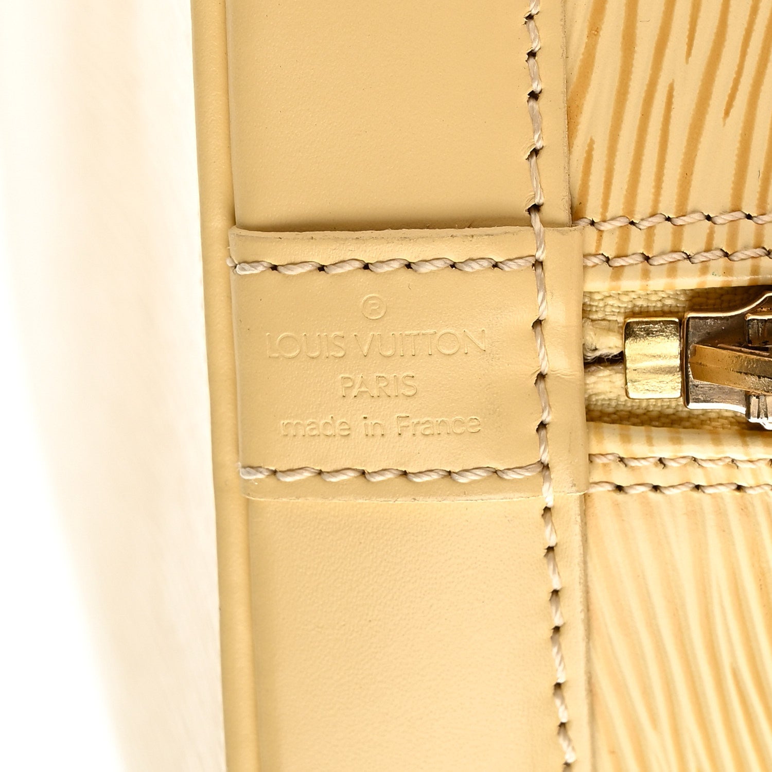 Louis Vuitton Epi Alma PM Vanilla