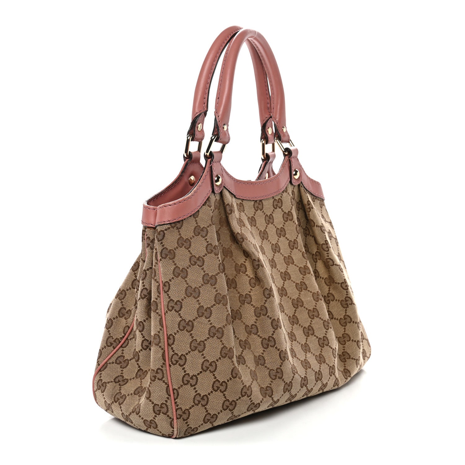 Gucci Monogram Medium Sukey Tote Pink
