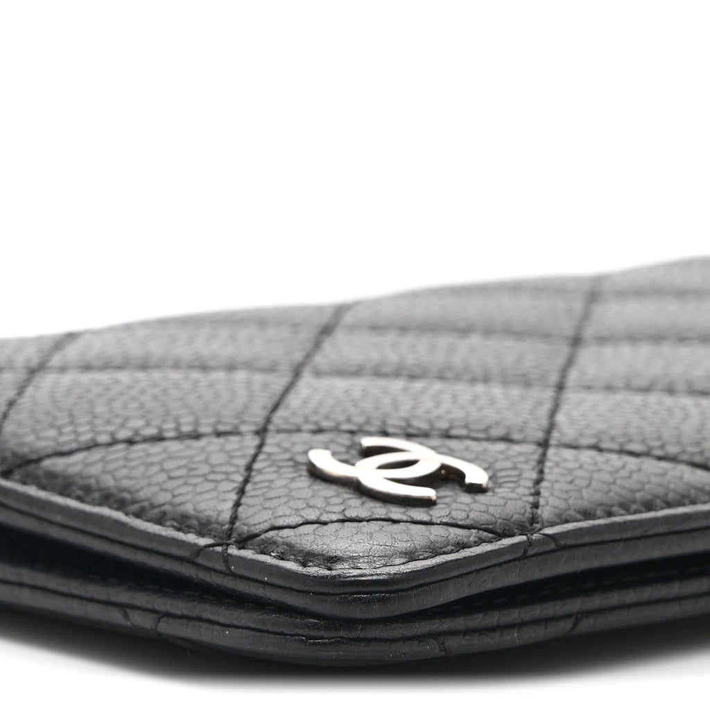 Chanel Caviar Quilted Agenda Cover Black