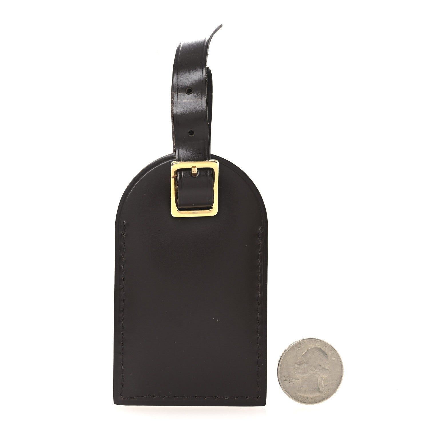 Louis Vuitton Calfskin Luggage Tag Ebene