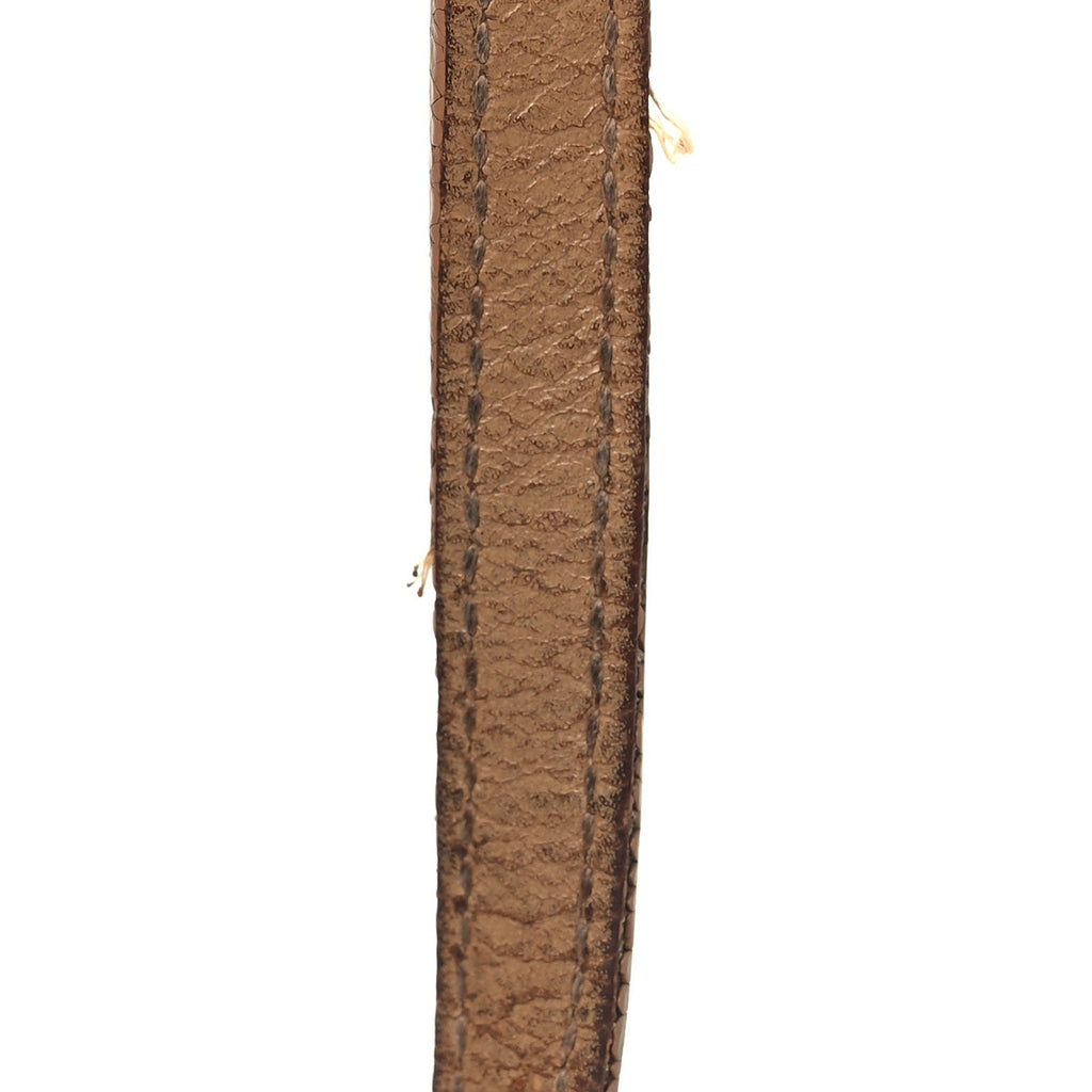 Christian Dior Monogram Mini Saddle Pochette Brown
