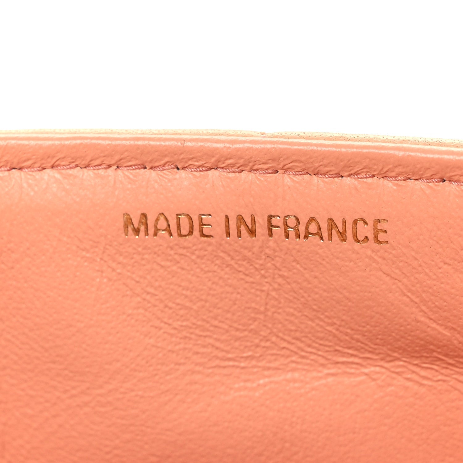 Chanel Lambskin East West Chocolate Bar Flap Light Orange