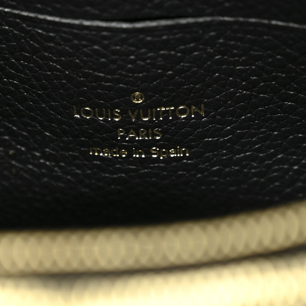 Louis Vuitton Empreinte Double Zip Pochette Black