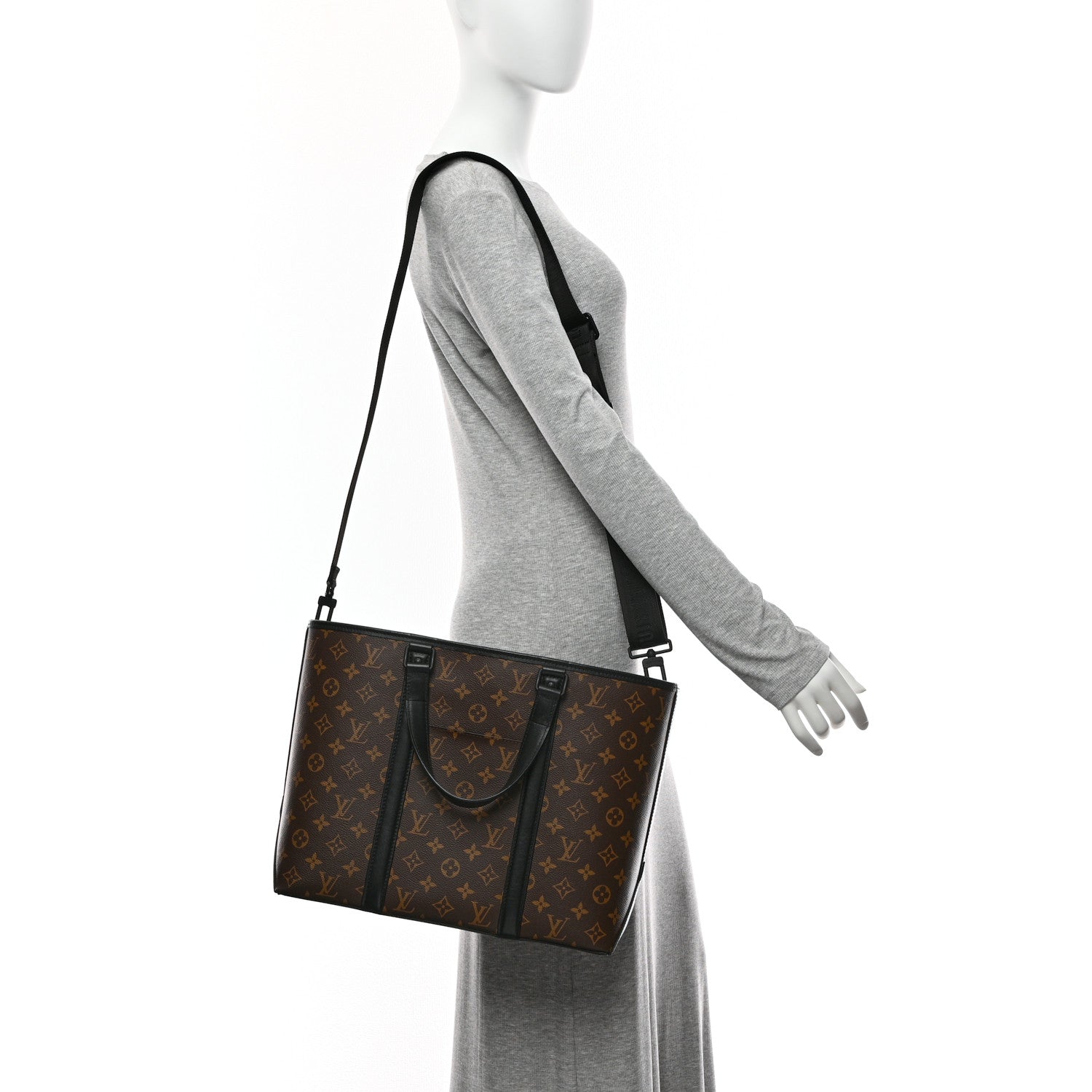 Louis Vuitton Monogram Macassar Weekend Tote PM