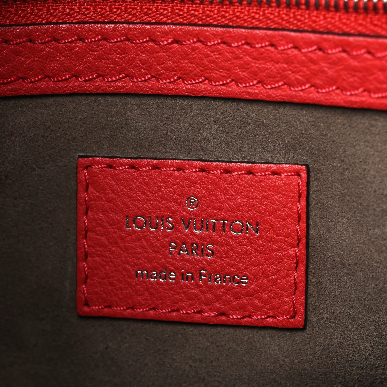 Louis Vuitton Veau Cachemire SC Bag PM Cherry