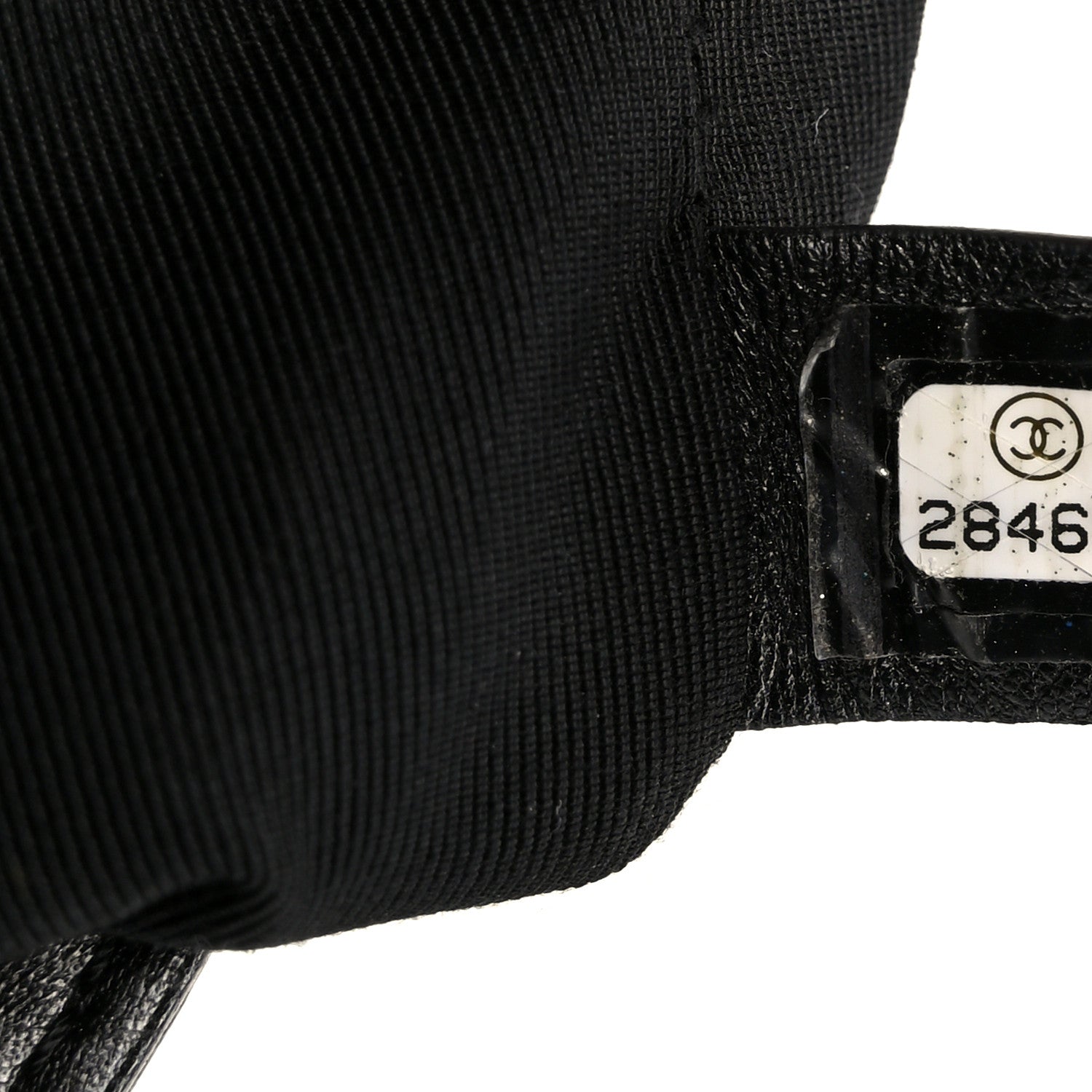 Chanel Crumpled Calfskin Quilted 31 Large Shopping Bag Black