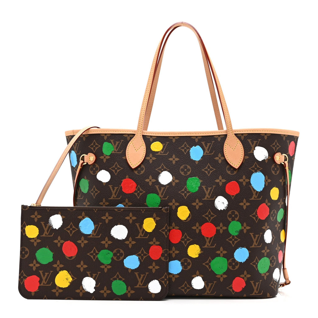Louis Vuitton LV X YK Monogram Dots Neverfull MM