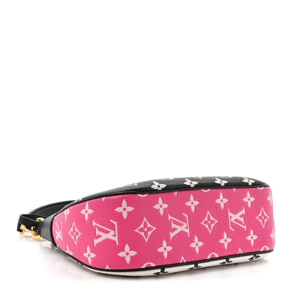 Louis Vuitton Empreinte Monogram Spring in the City Bagatelle NM Black White Pink