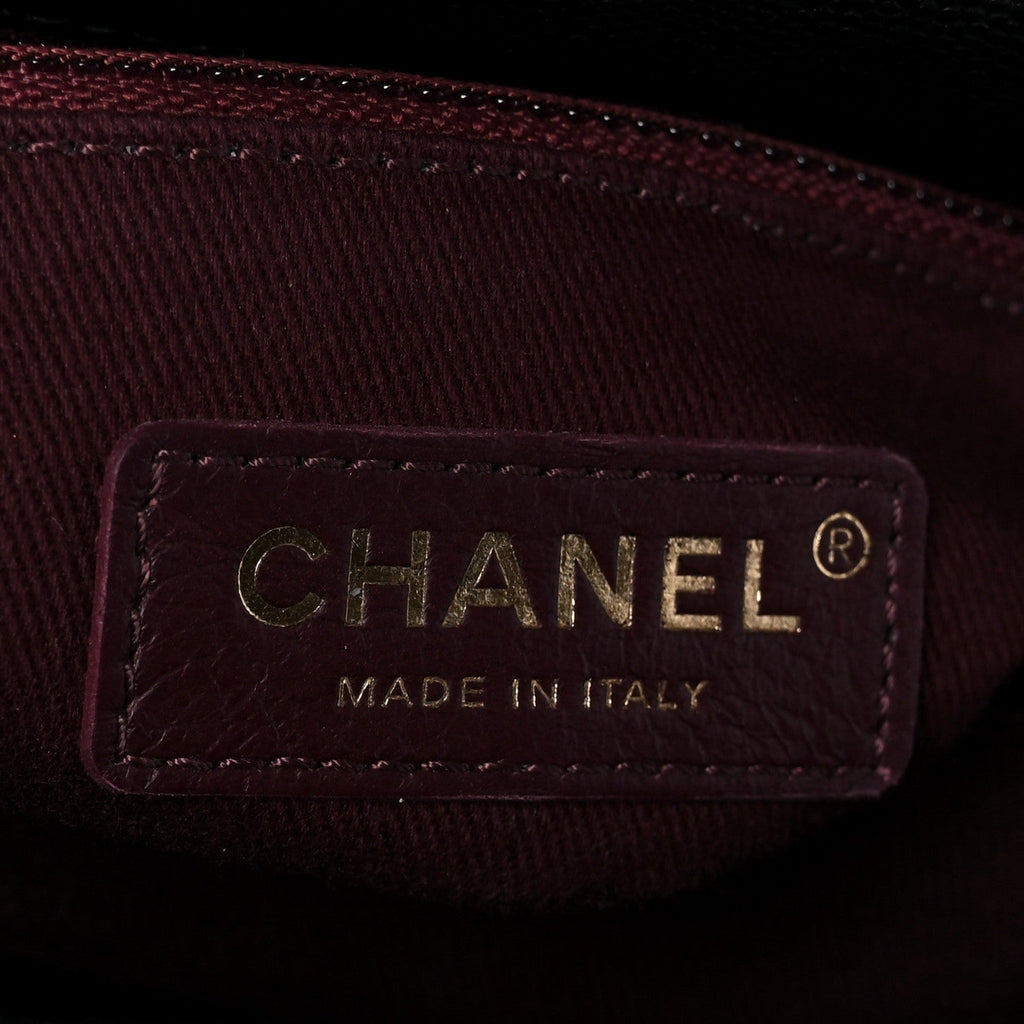 Chanel Caviar Quilted Mini Coco Handle Flap Black