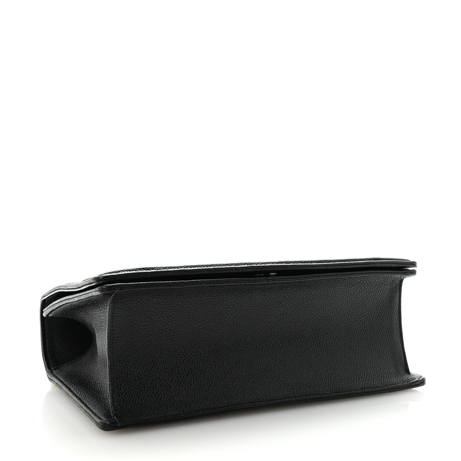 Christian Dior Grained Calfskin Medium Diorama Flap Bag Black