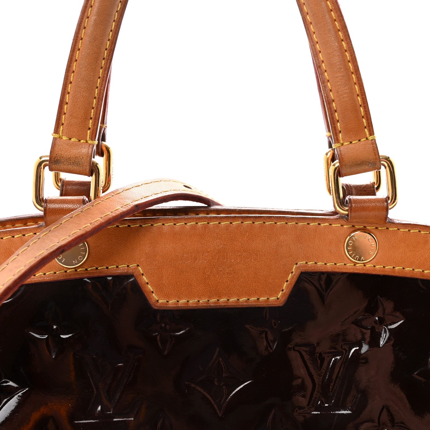 Louis Vuitton Vernis Brea MM Amarante