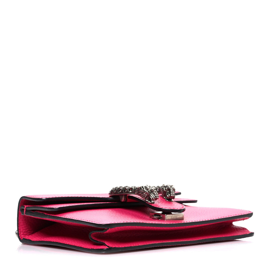 Gucci Calfskin Mini Dionysus Shoulder Bag Box Pink
