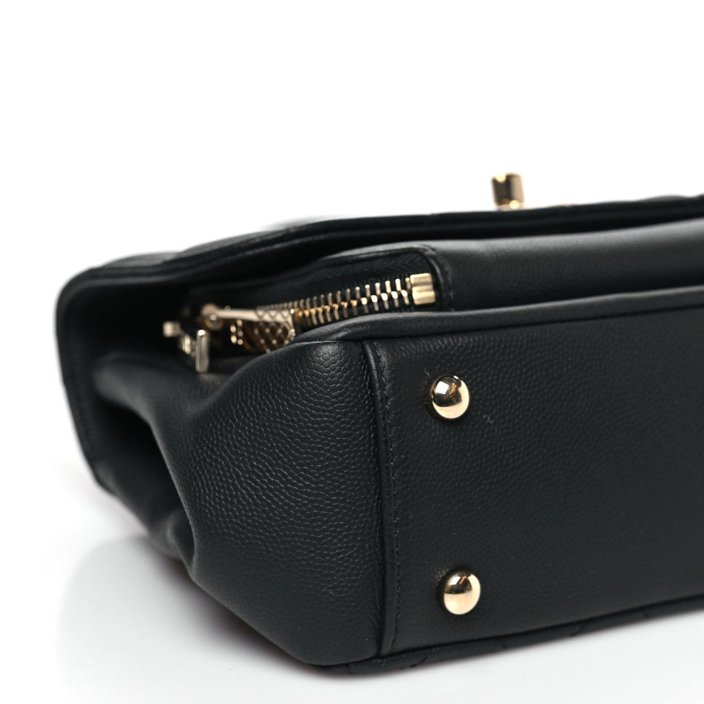 Chanel Caviar Quilted Small Business Affinity Flap Black