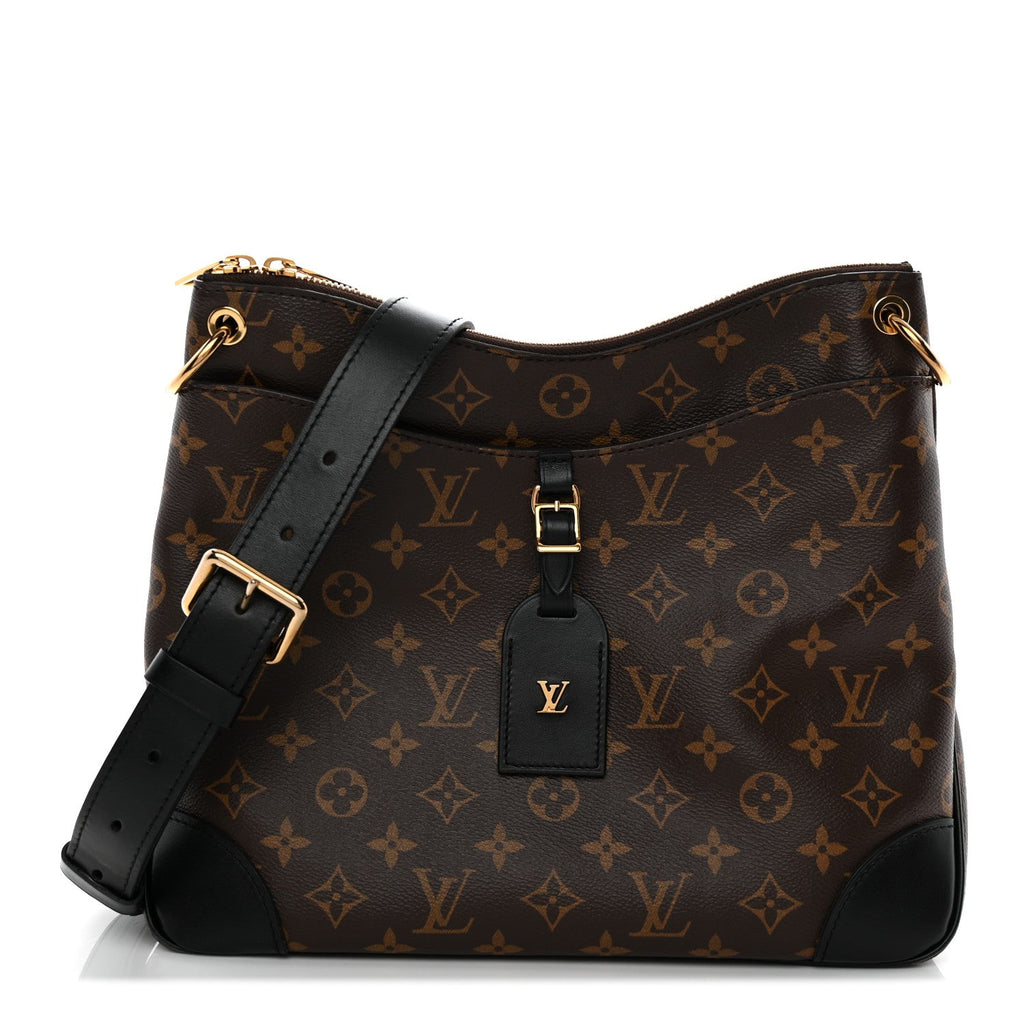 Louis Vuitton Monogram Odeon MM Black