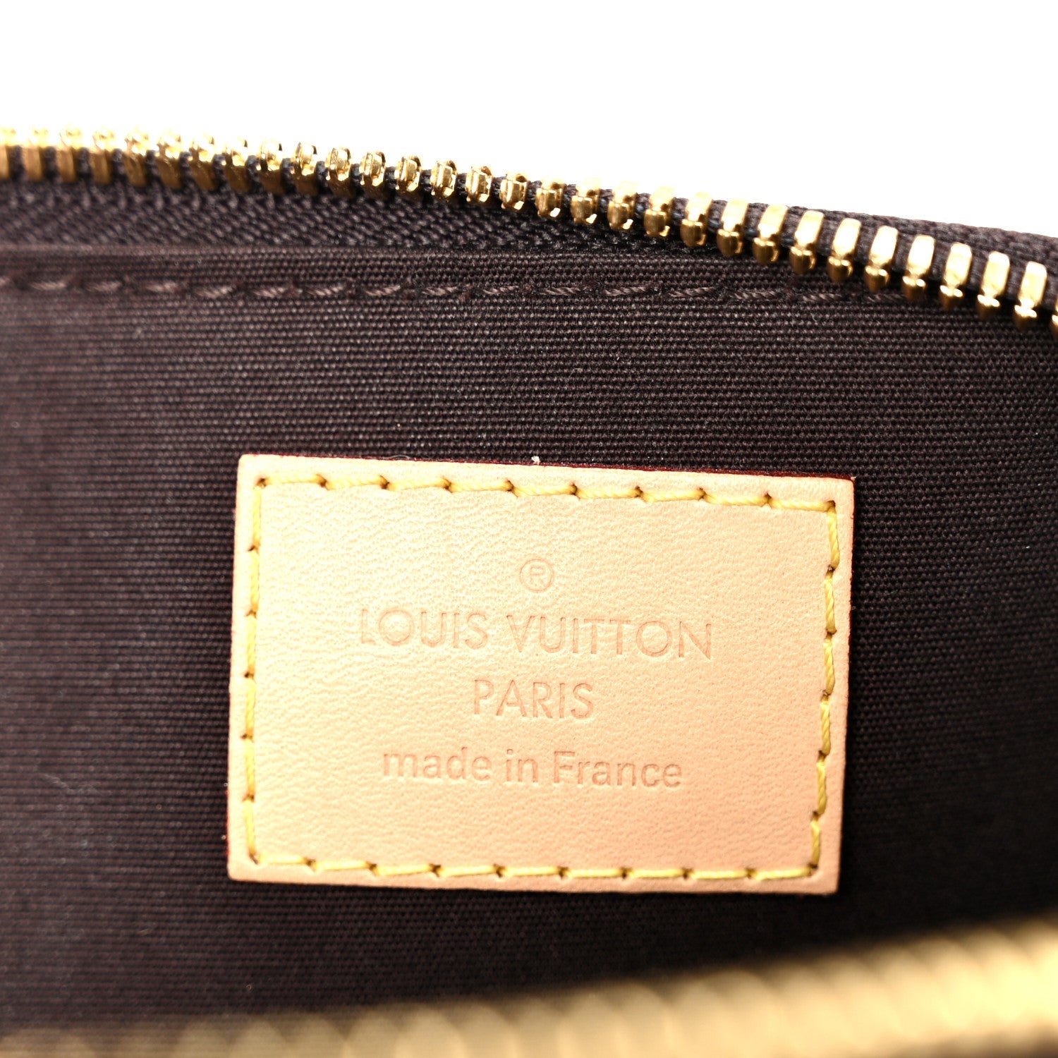 Louis Vuitton Vernis Alma BB Amarante