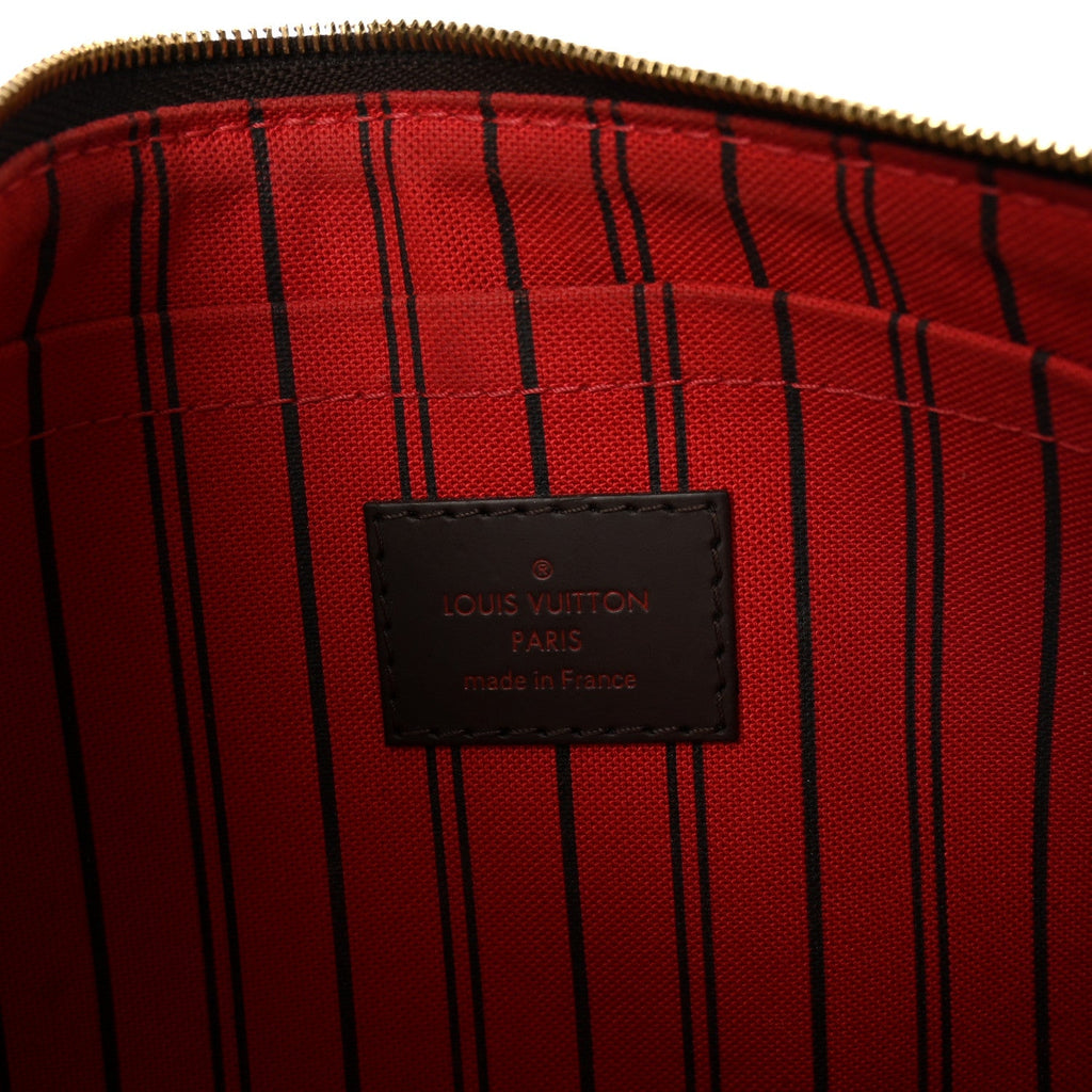Louis Vuitton Damier Ebene Neverfull MM GM Pochette