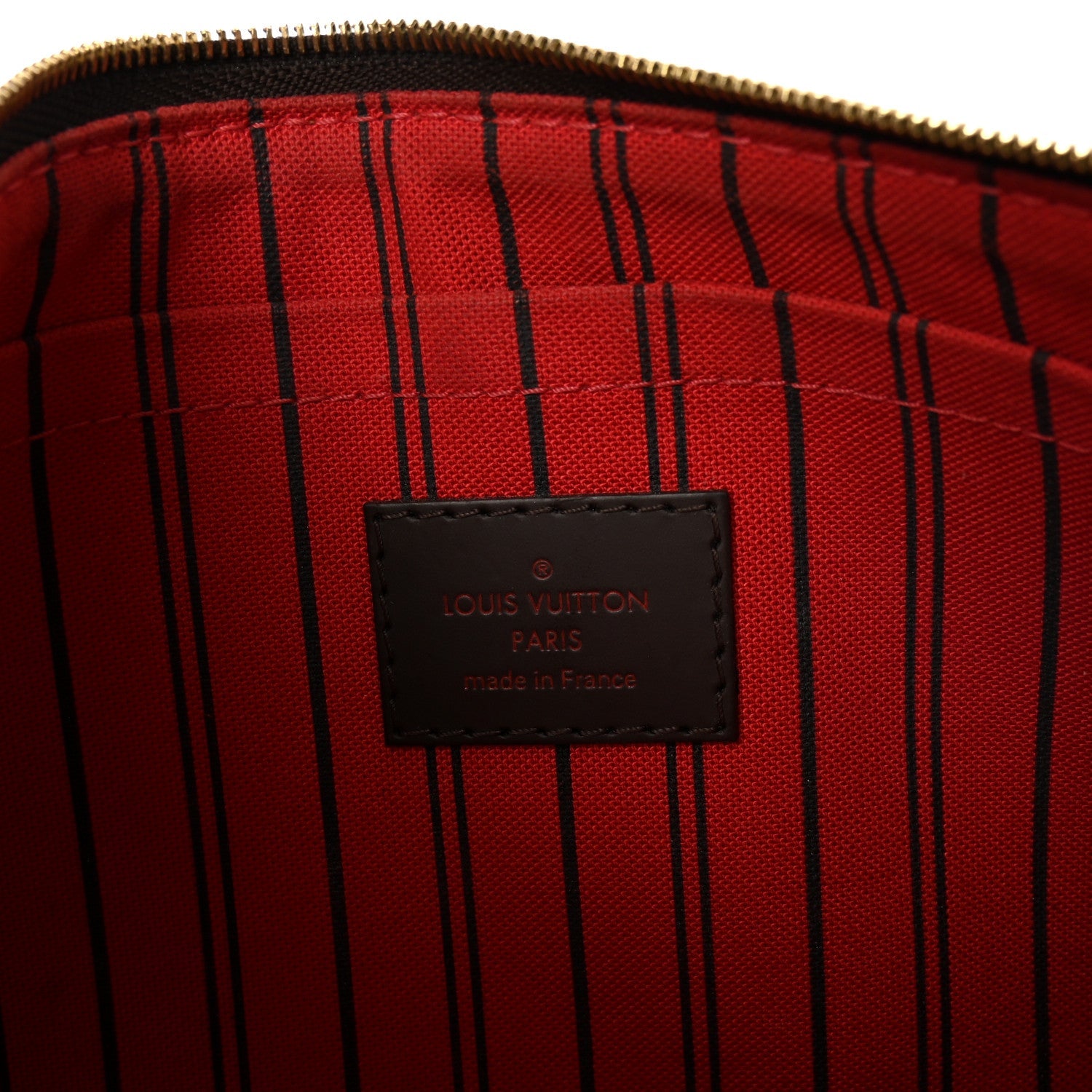 Louis Vuitton Damier Ebene Neverfull MM GM Pochette