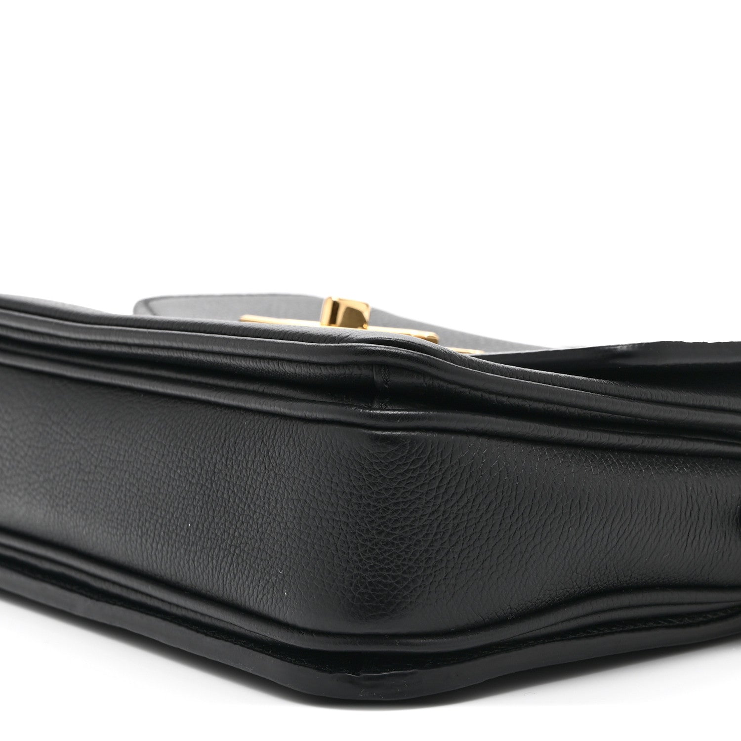 Louis Vuitton Grained Calfskin Lockme Oxford Black