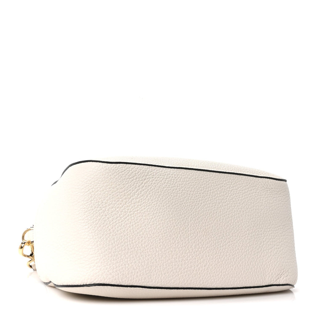 Prada Vitello Daino Small Shoulder Bag White