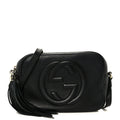 Gucci Pebbled Calfskin Small Soho Disco Bag Black