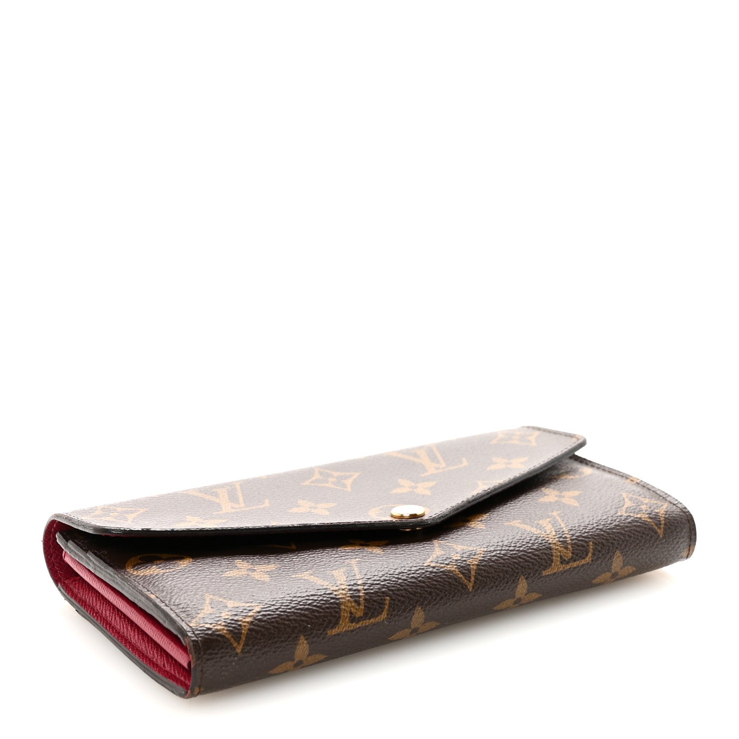 Louis Vuitton Monogram Sarah Wallet NM Fuchsia