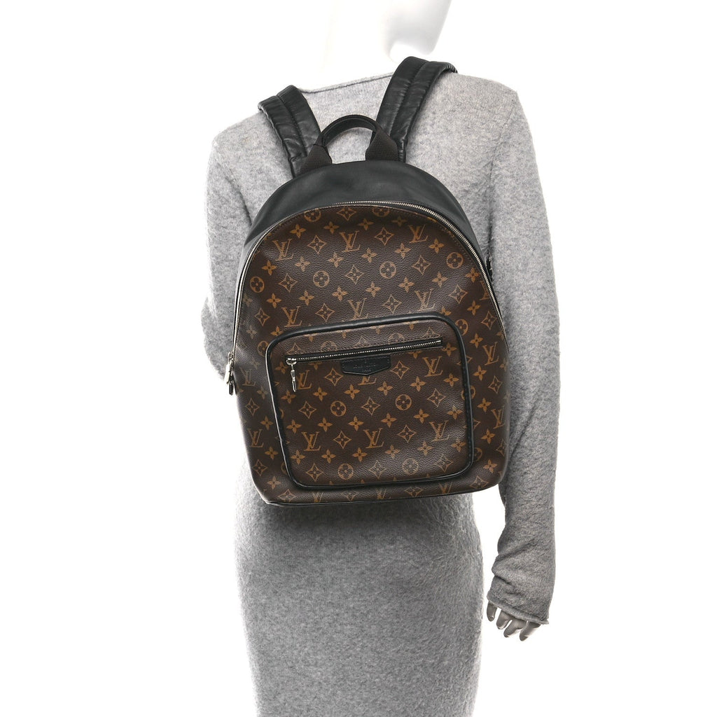 Louis Vuitton Monogram Macassar Josh NM Backpack