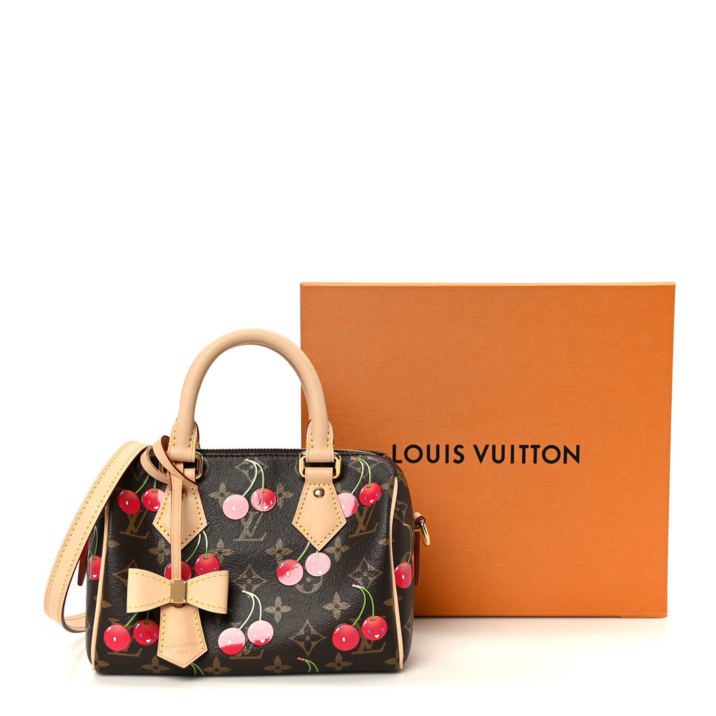 Louis Vuitton LV X TM Monogram Cerises Speedy Bandouliere 20