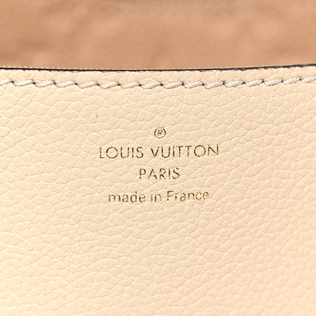Louis Vuitton Empreinte Blanche MM Papyrus Creme