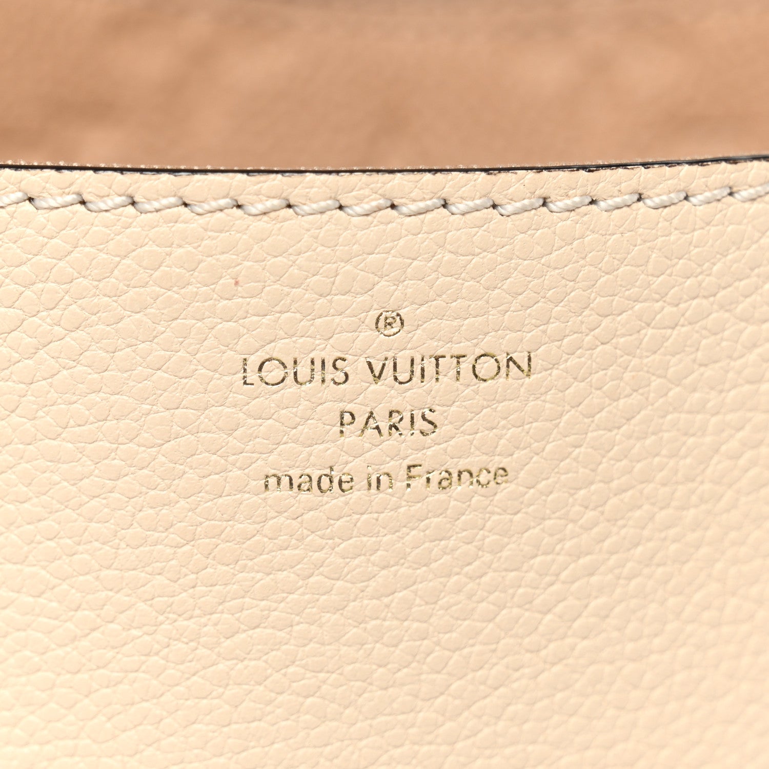Louis Vuitton Empreinte Blanche MM Papyrus Creme