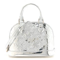 Louis Vuitton Monogram Miroir Alma BB Silver