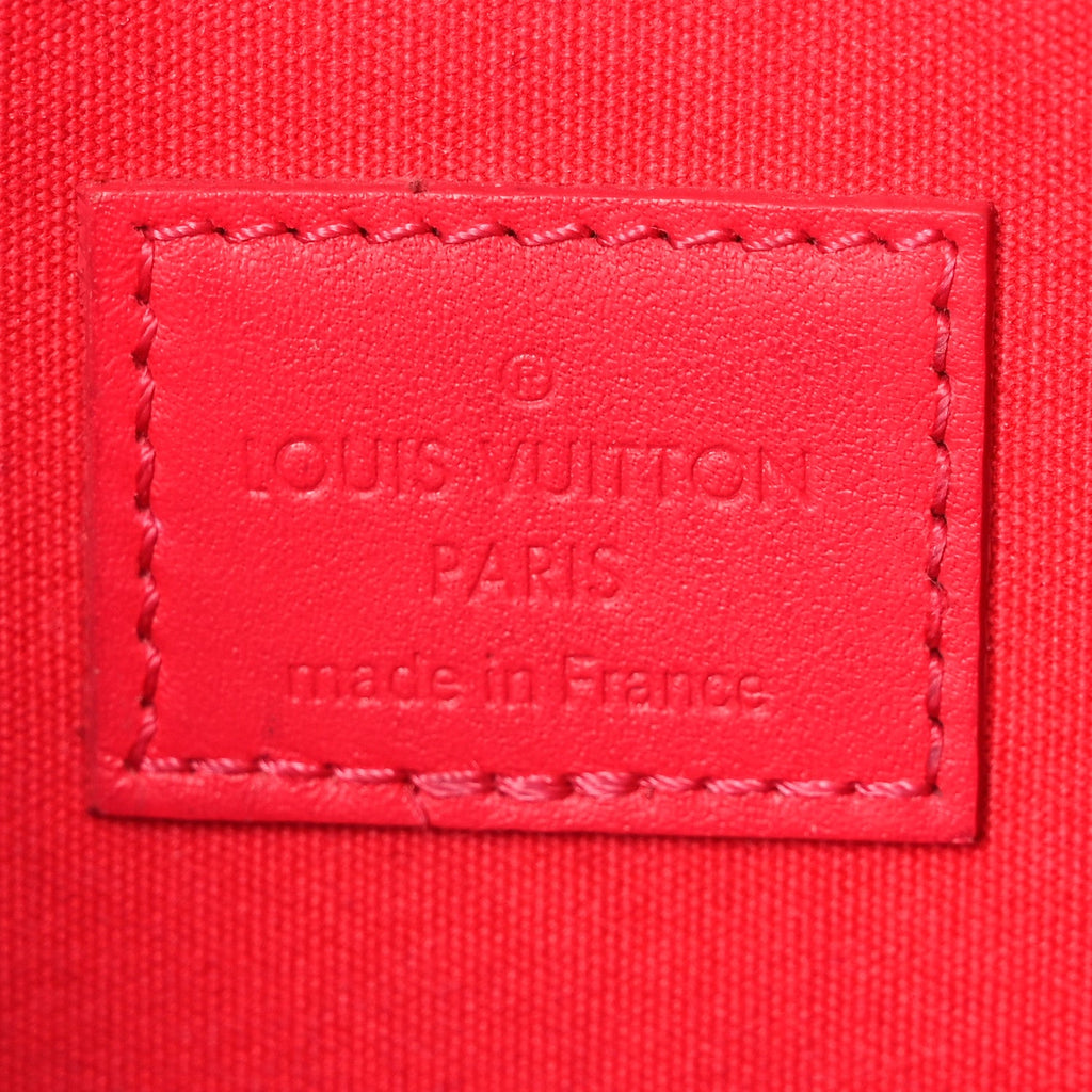 Louis Vuitton Vernis Felicie Pochette Chain Wallet Hot Pink