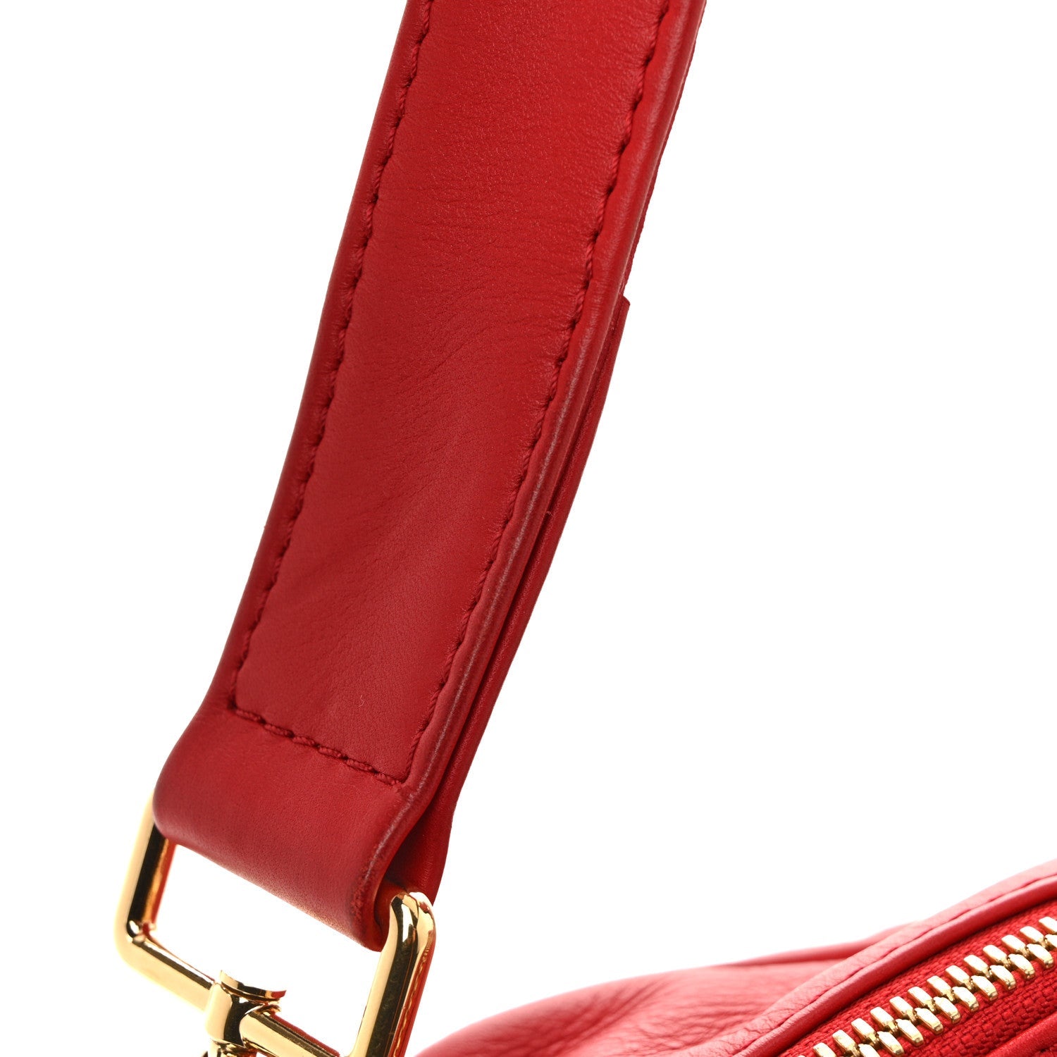 Louis Vuitton Supple Calfskin Paname Take Off Flight Overseas Bag Red