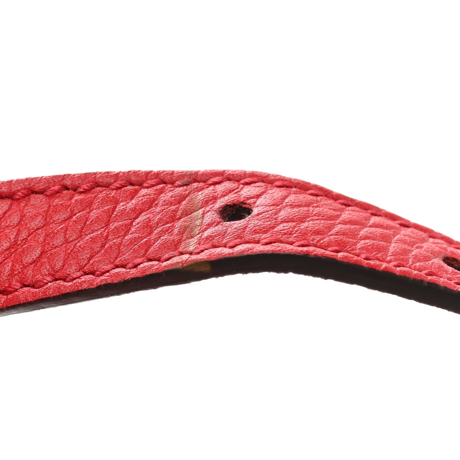 Gucci Pebbled Calfskin Small Soho Disco Bag Tabasco Red
